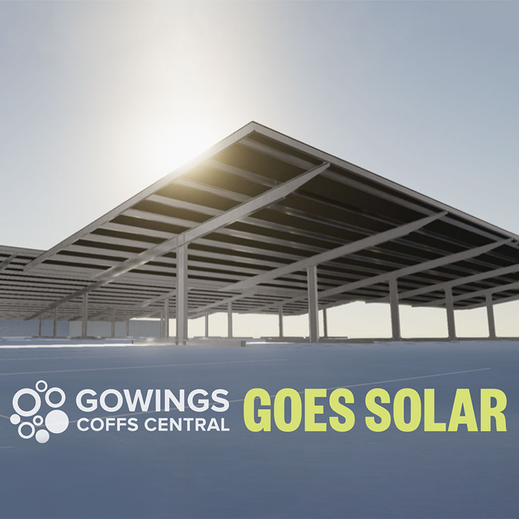 Gowings Coffs Central Goes Solar